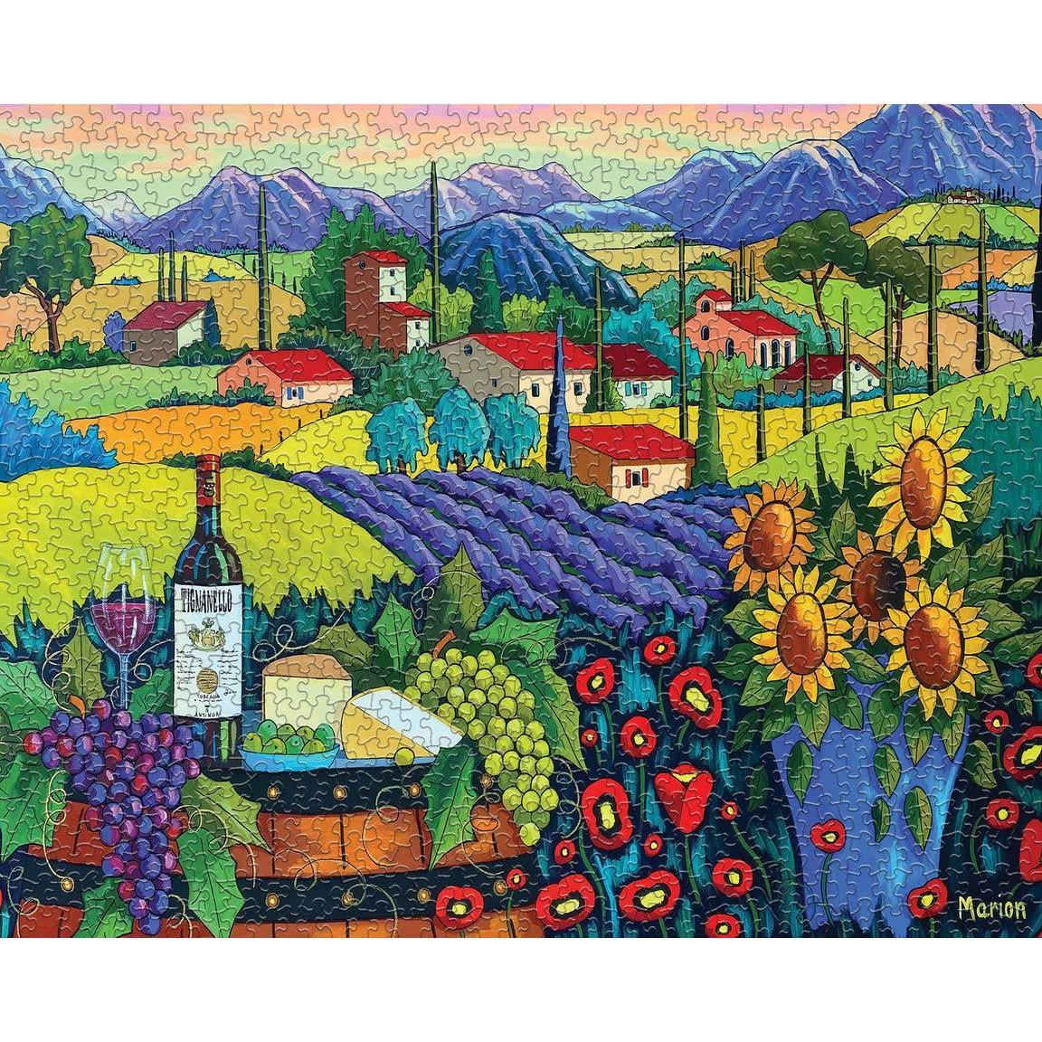 Vineyard Delights 1000 Piece Jigsaw Puzzle Springbok