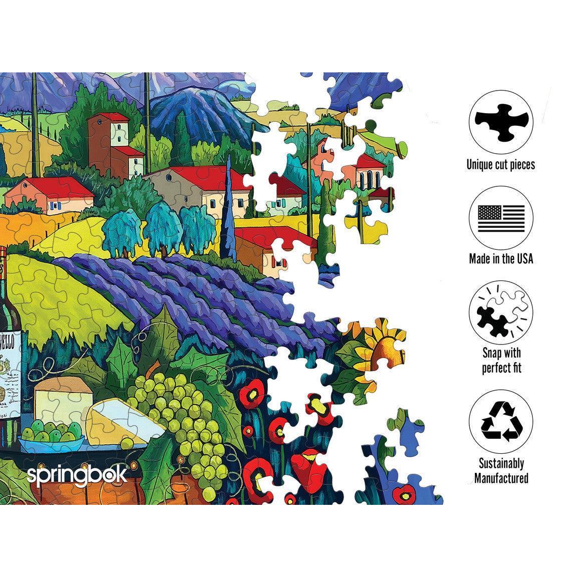 Vineyard Delights 1000 Piece Jigsaw Puzzle Springbok