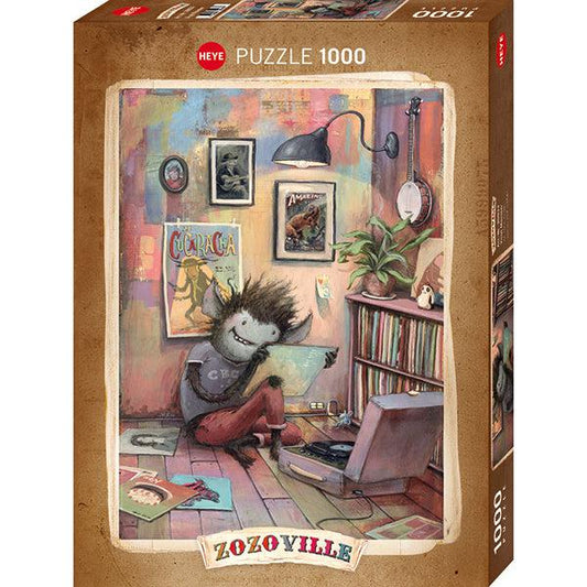 Vinyl Monster Zozoville 1000 Piece Jigsaw Puzzle Heye