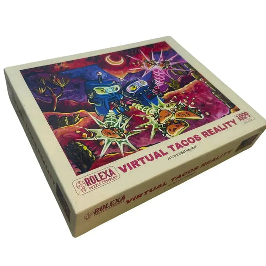 Virtual Tacos Reality 1000 Piece Jigsaw Puzzle Rolexa
