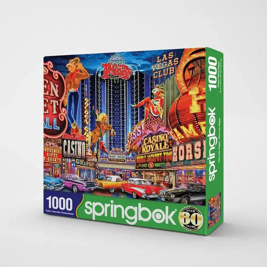 Viva Las Vegas 1000 Piece Jigsaw Puzzle Springbok