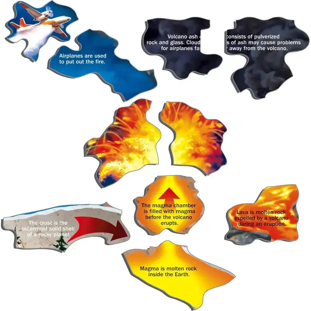 Volcanoes 70 Piece Tray Jigsaw Puzzle Larsen