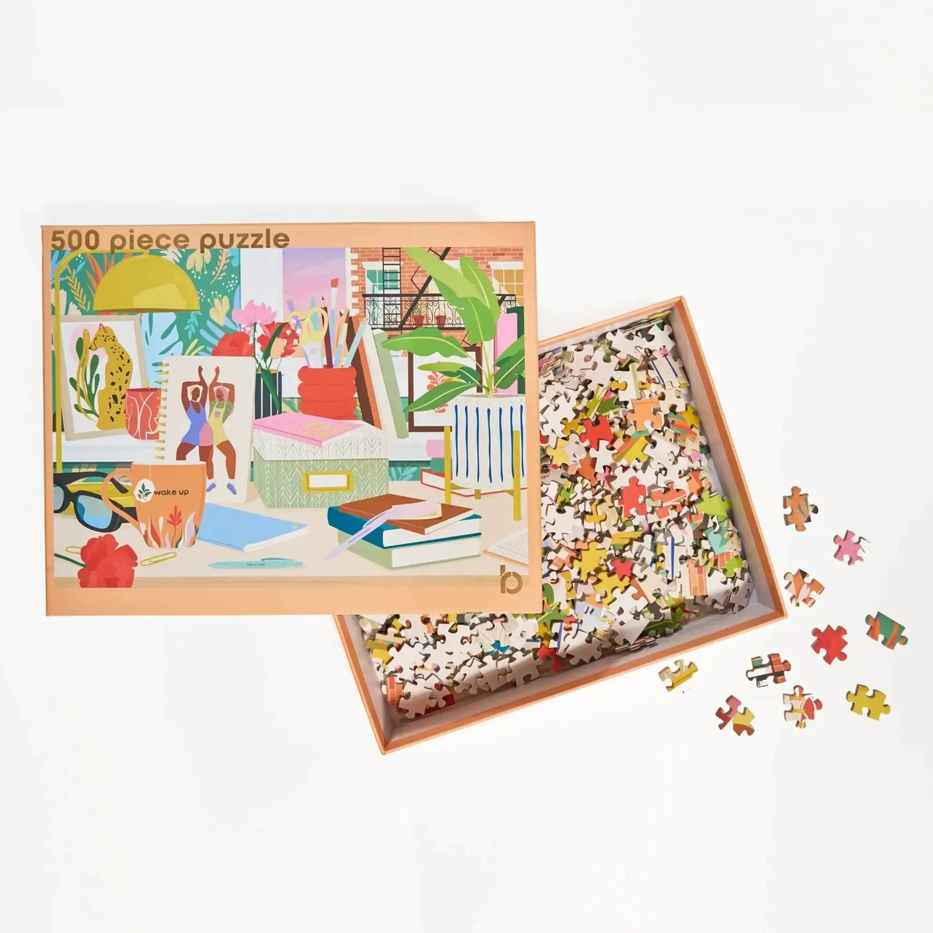 WFHomebody 500 Piece Soft Touch Jigsaw Puzzle Be Rooted