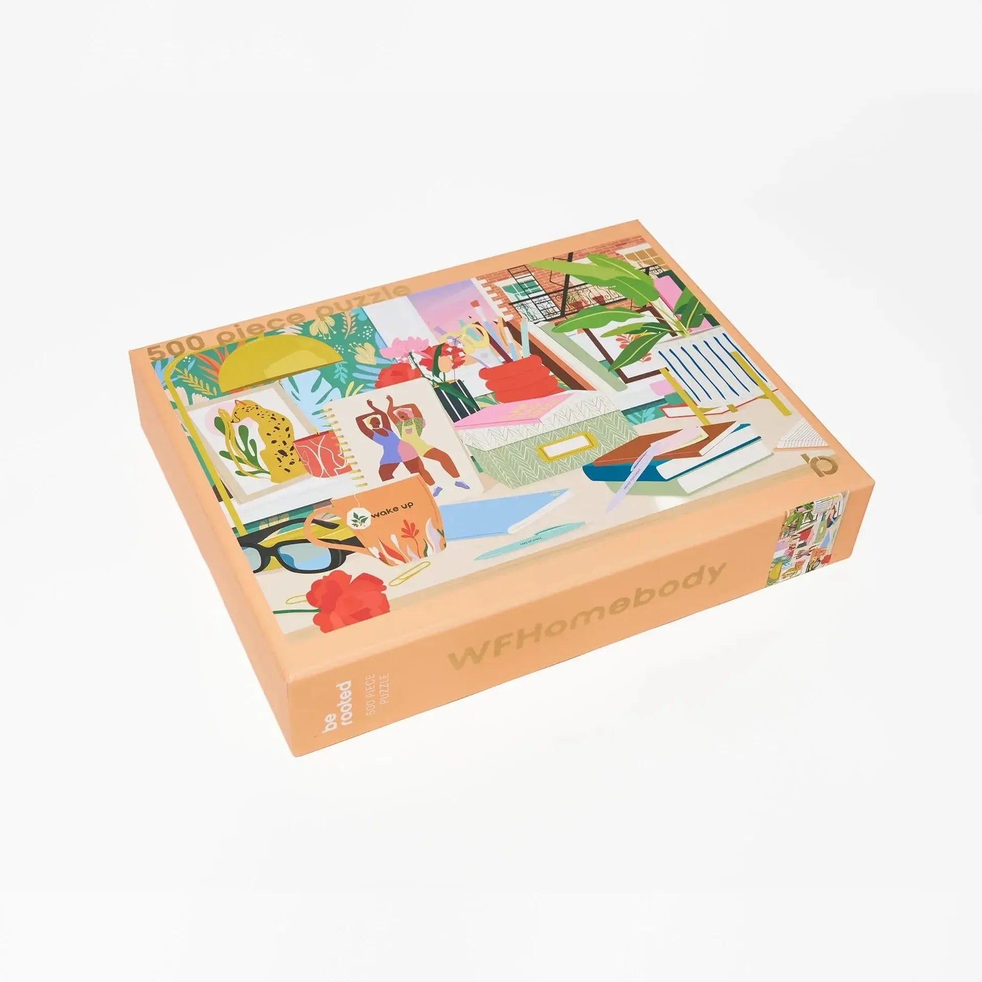 WFHomebody 500 Piece Soft Touch Jigsaw Puzzle Be Rooted