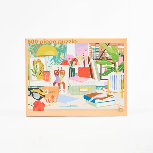WFHomebody 500 Piece Soft Touch Jigsaw Puzzle Be Rooted