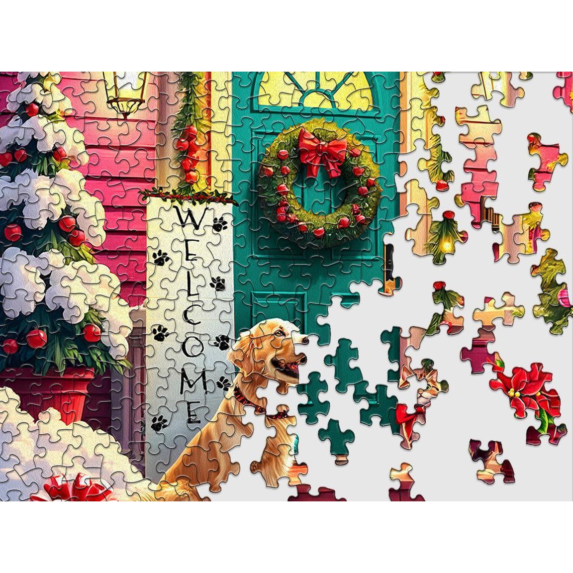 Waiting for Santa 500 Piece Jigsaw Puzzle Springbok