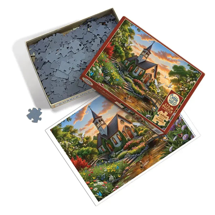 Warm Welcome 275 Large Piece Jigsaw Puzzle Cobble Hill
