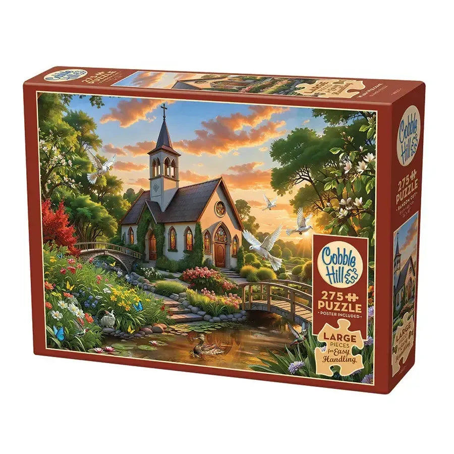 Warm Welcome 275 Large Piece Jigsaw Puzzle Cobble Hill