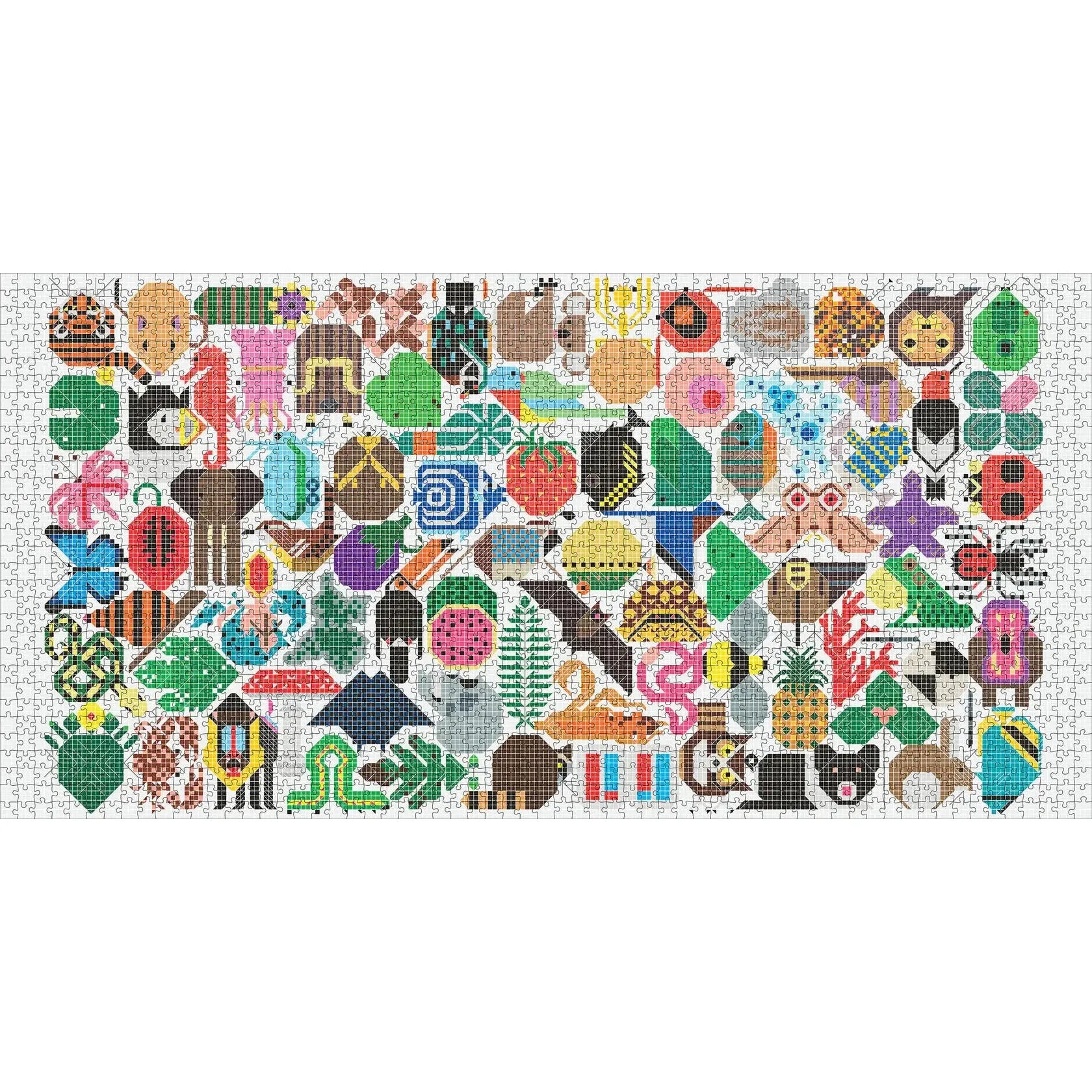 Web of Life 2000 Piece Panoramic Jigsaw Puzzle Pomegranate
