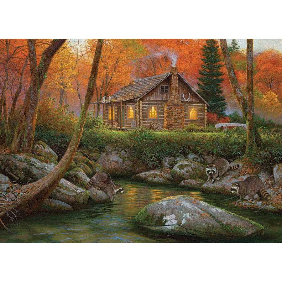 Weekend Retreat 500 Piece Jigsaw Puzzle Cobble Hill