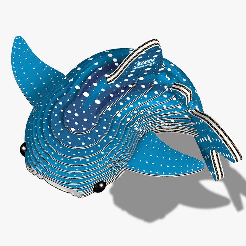 Whale Shark 3D Cardboard Model Kit Eugy