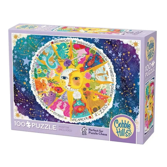 What's Your Sign? 100 Large Piece Jigsaw Puzzle Cobble Hill