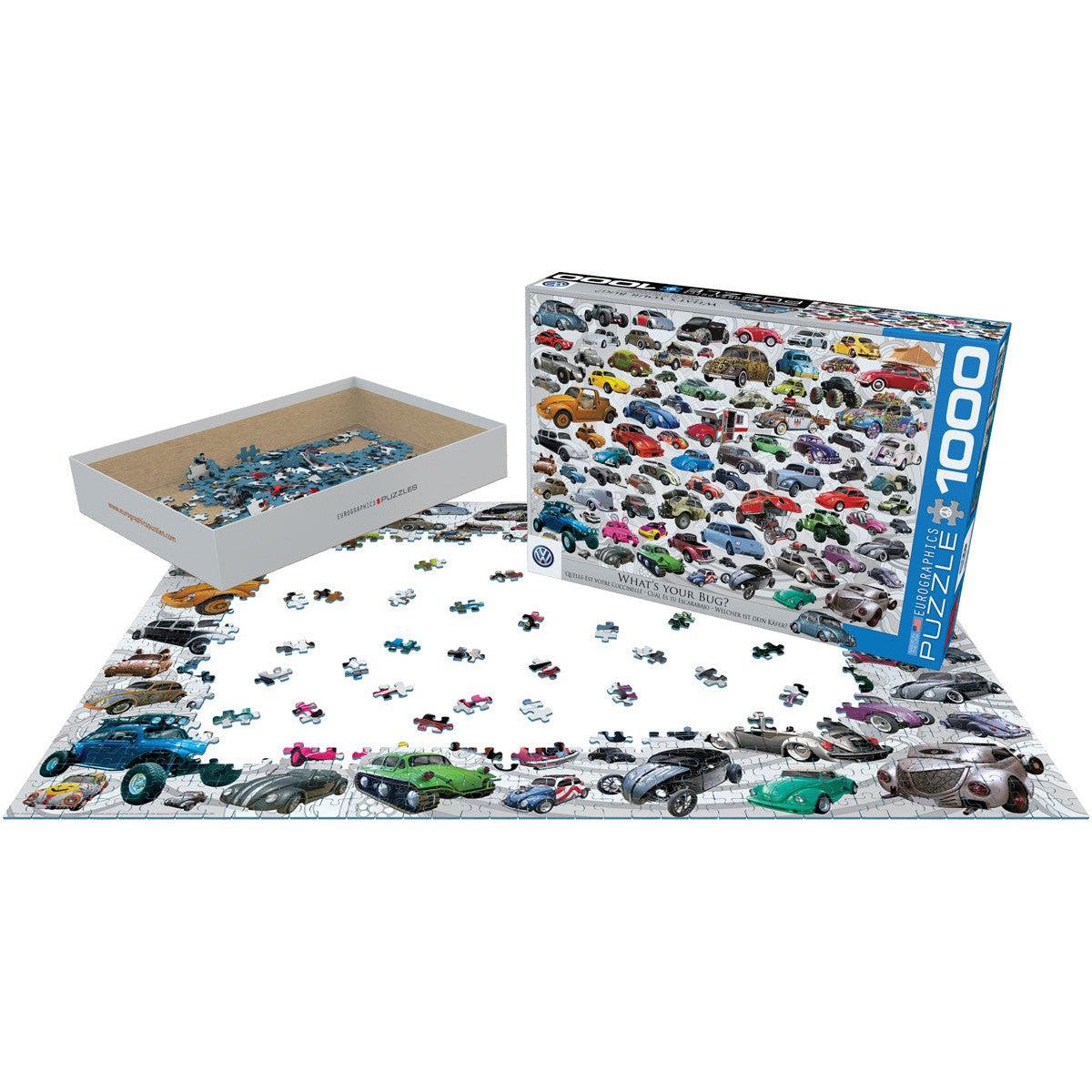 What's your Bug? 1000 Piece Jigsaw Puzzle Eurographics