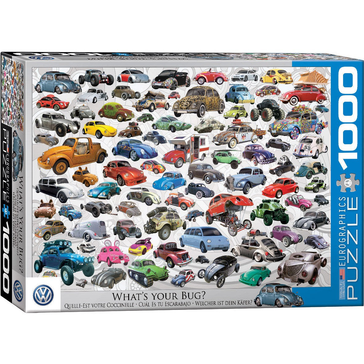 What's your Bug? 1000 Piece Jigsaw Puzzle Eurographics