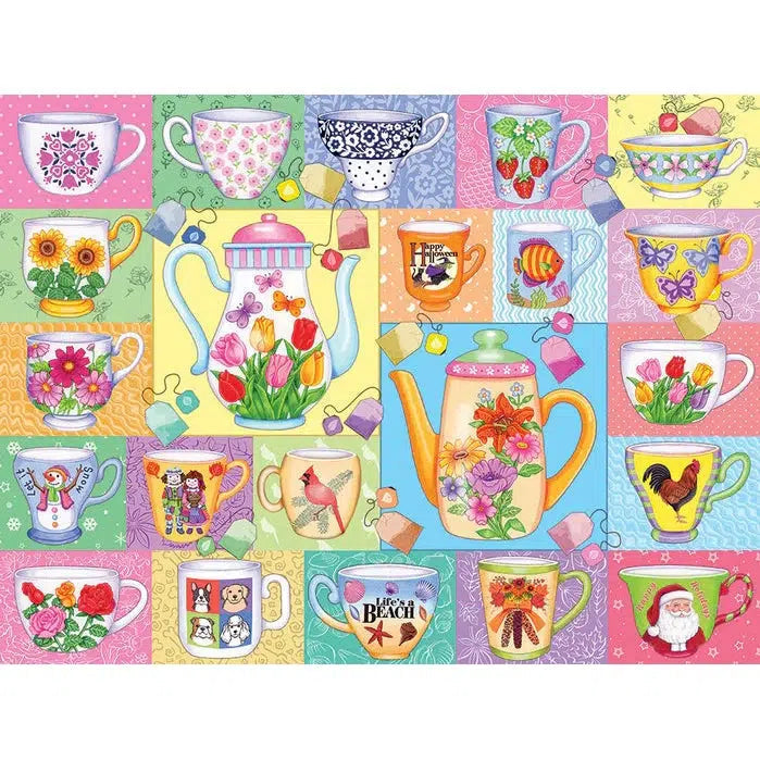 Which Cup? 275 Large Piece Jigsaw Puzzle Cobble Hill