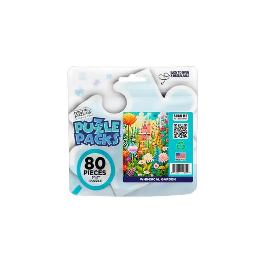 Whimsical Garden 80 Piece Mini Jigsaw Puzzle Micro Puzzles
