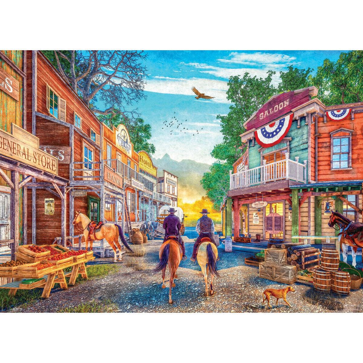 Wild West County 1000 Piece Jigsaw Puzzle Eurographics