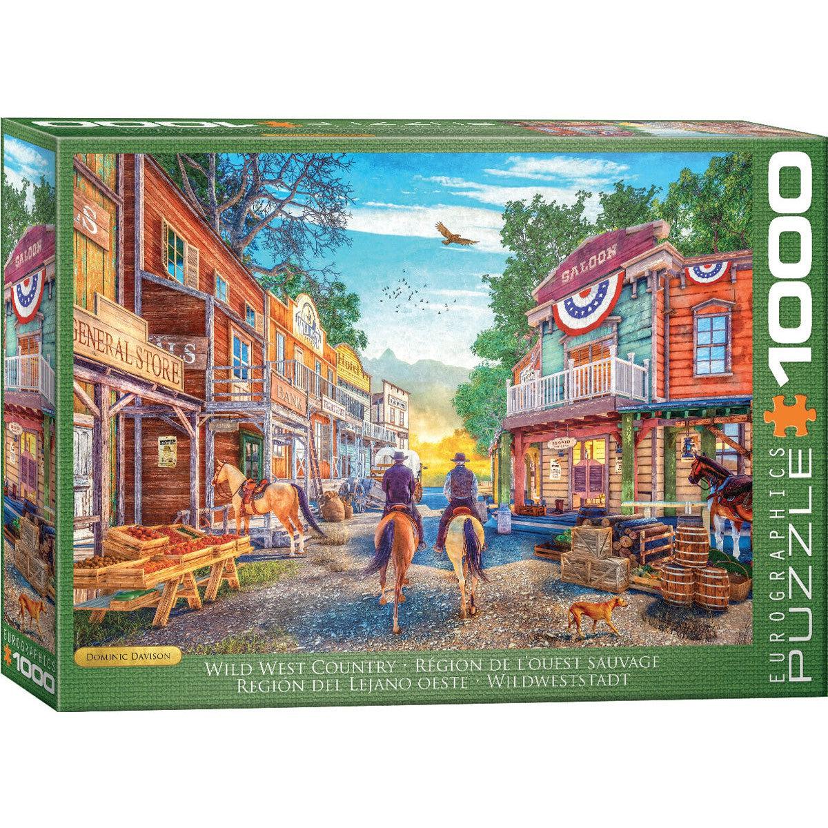 Wild West County 1000 Piece Jigsaw Puzzle Eurographics