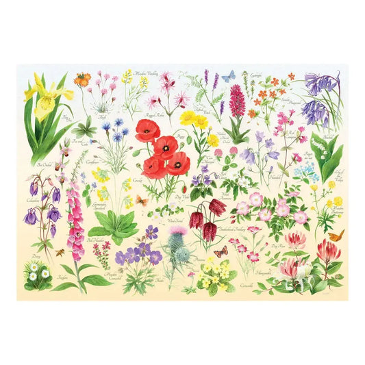 Wildflowers 1000 Piece Jigsaw Puzzle HOP