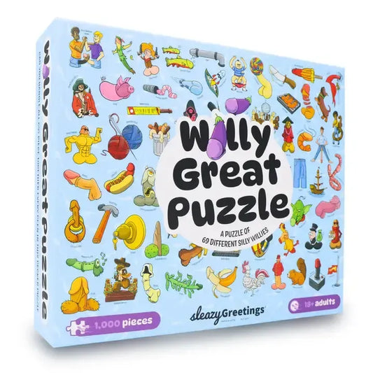 Willy Great Puzzle 1000 Piece Jigsaw Puzzle Sleazy Greetings