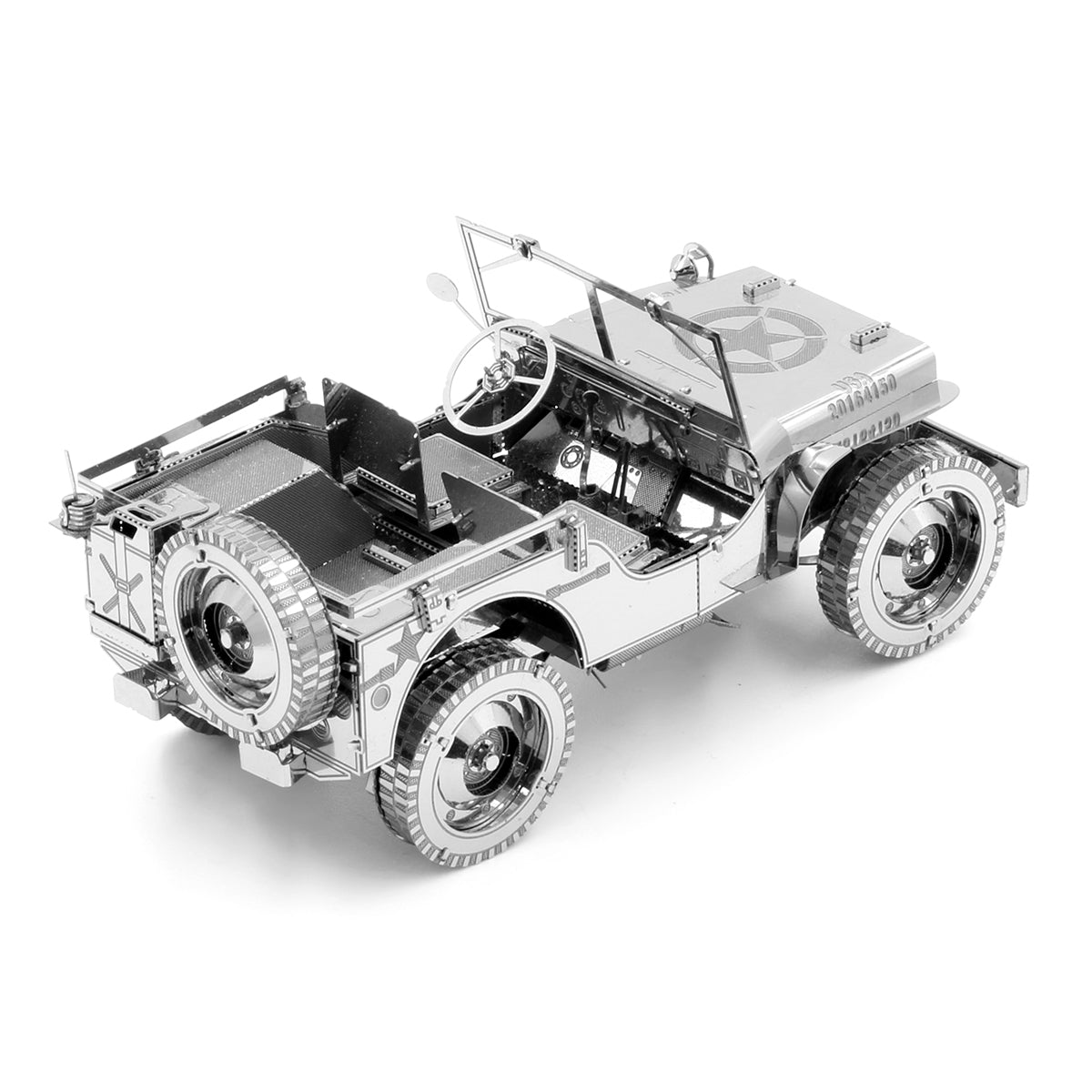 Willys MB Overland Premium 3D Steel Model Kit Metal Earth