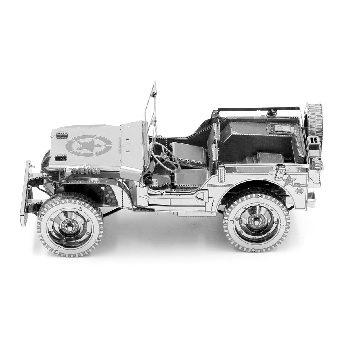 Willys MB Overland Premium 3D Steel Model Kit Metal Earth