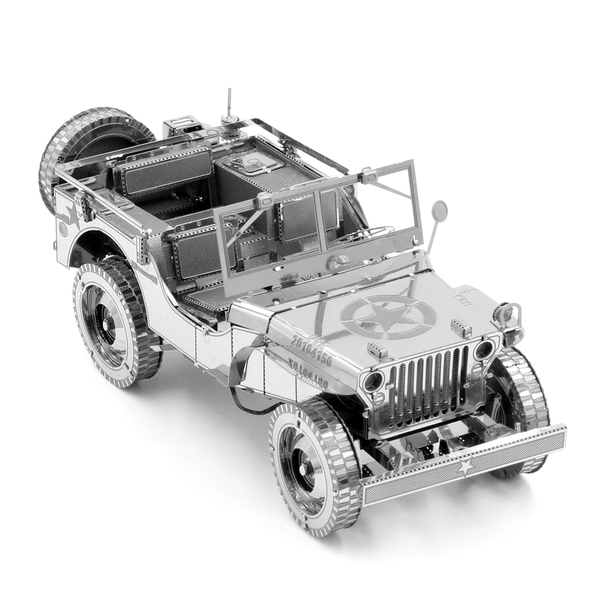 Willys MB Overland Premium 3D Steel Model Kit Metal Earth