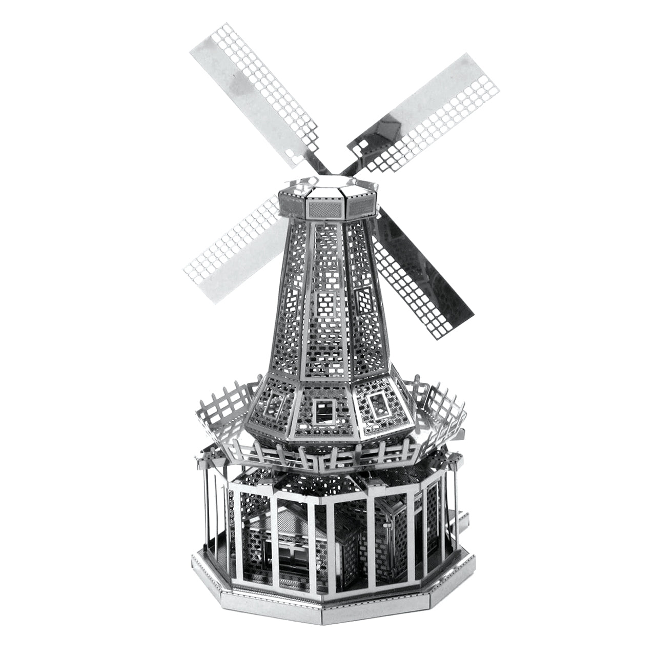 Windmill 3D Steel Model Kit Metal Earth