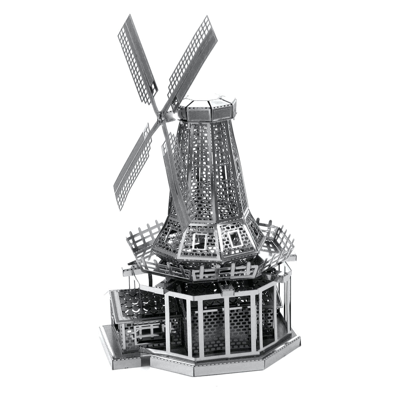 Windmill 3D Steel Model Kit Metal Earth