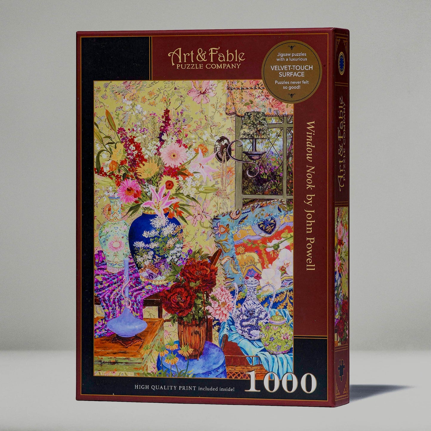 Window Nook 1000 Piece Premium Jigsaw Puzzle Art & Fable