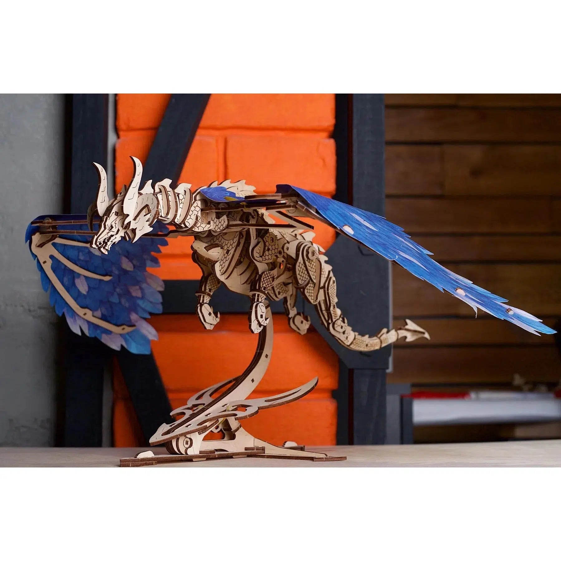 Windstorm Dragon 3D Wood Model Kit UGEARS