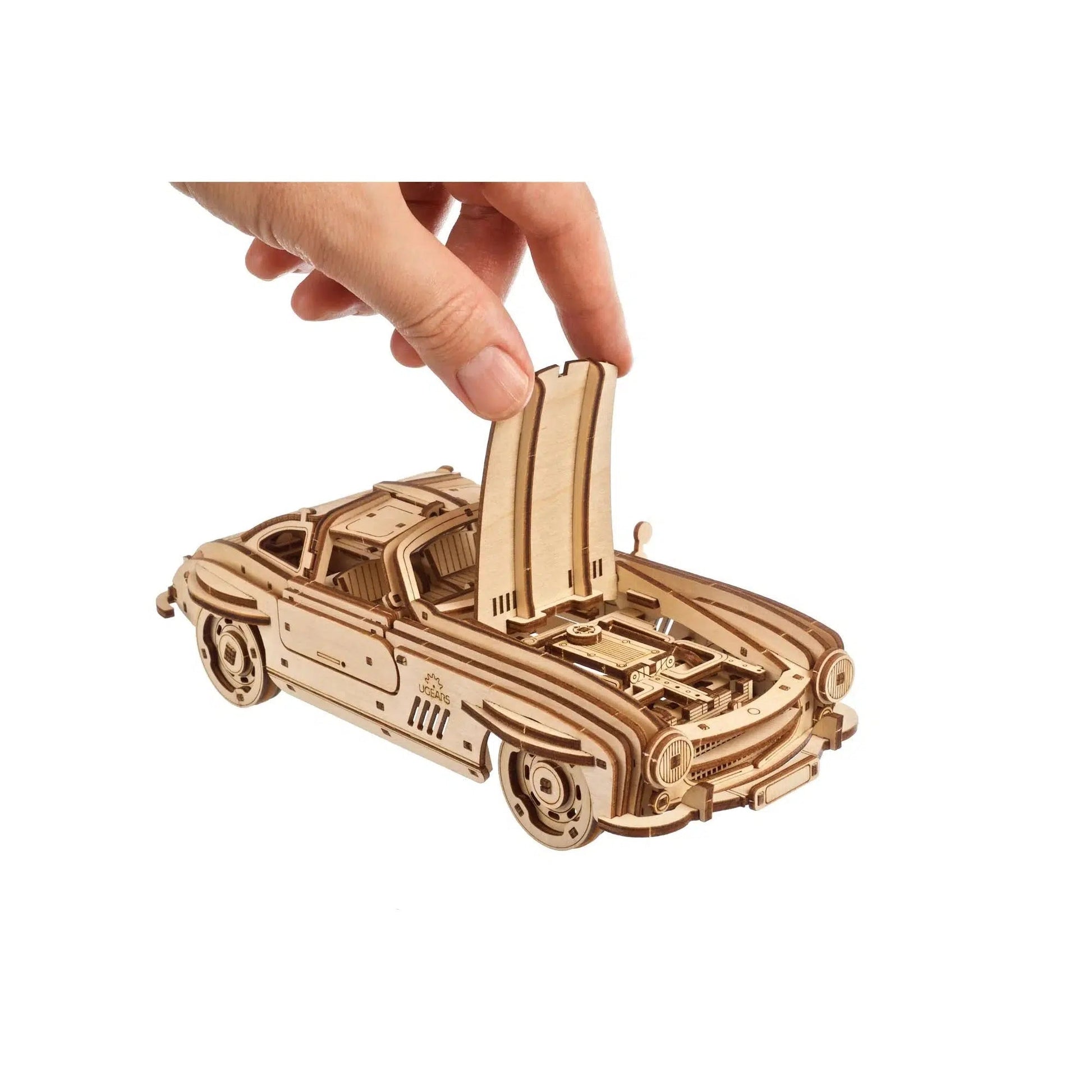 Winged Sports Coupe 3D Wood Model Kit UGEARS