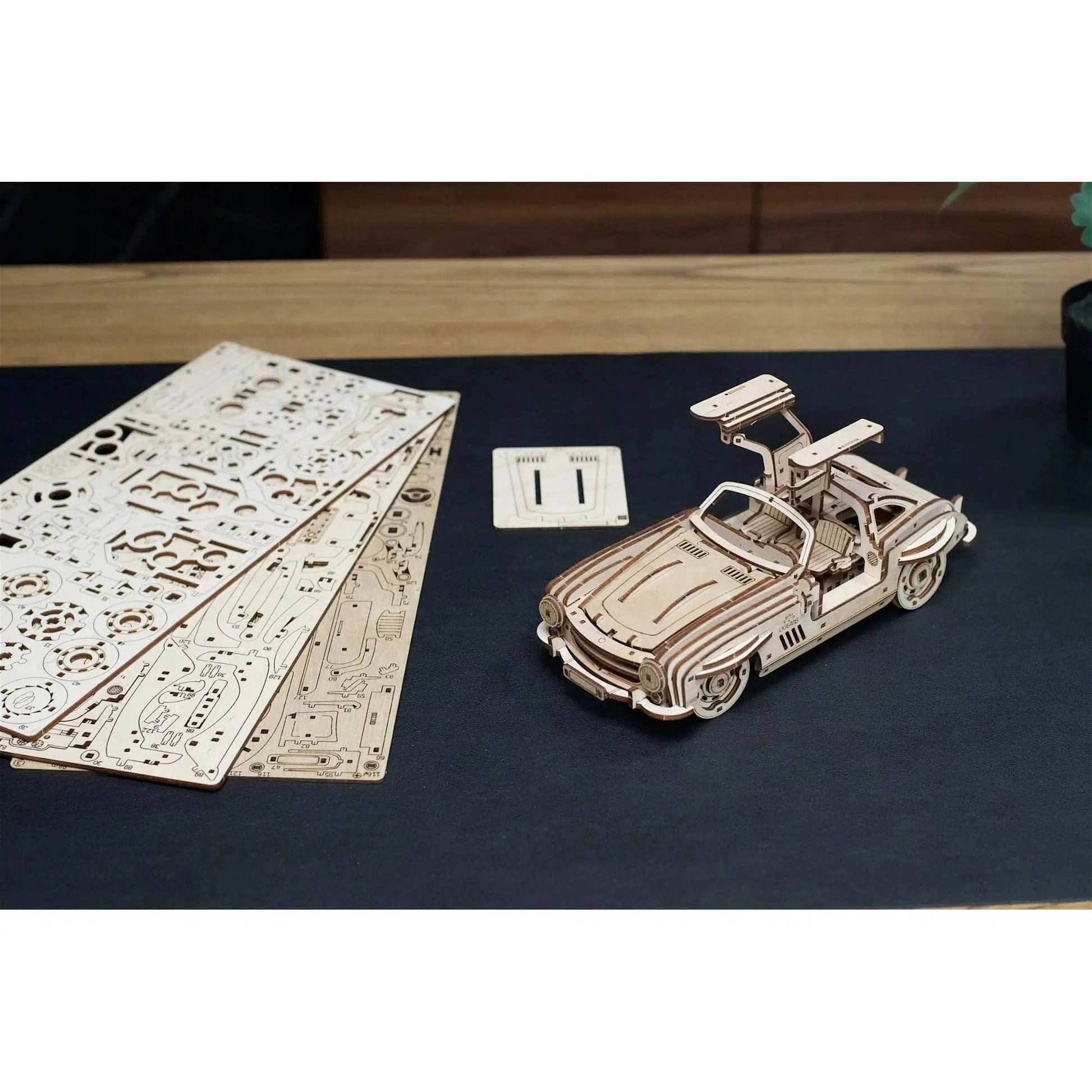 Winged Sports Coupe 3D Wood Model Kit UGEARS