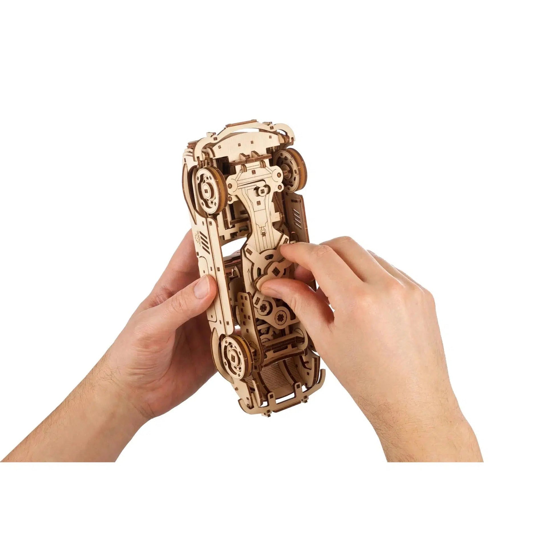 Winged Sports Coupe 3D Wood Model Kit UGEARS