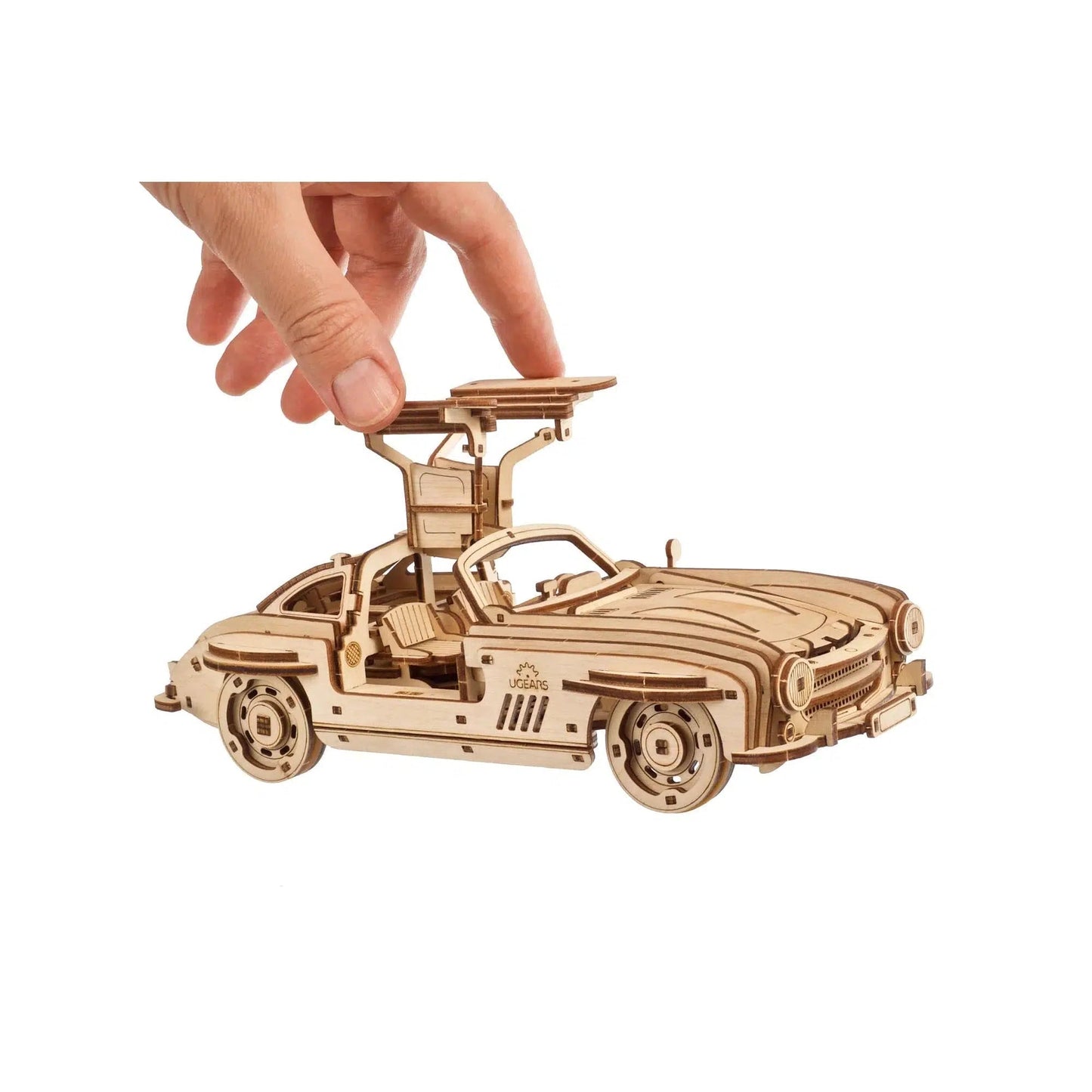 Winged Sports Coupe 3D Wood Model Kit UGEARS