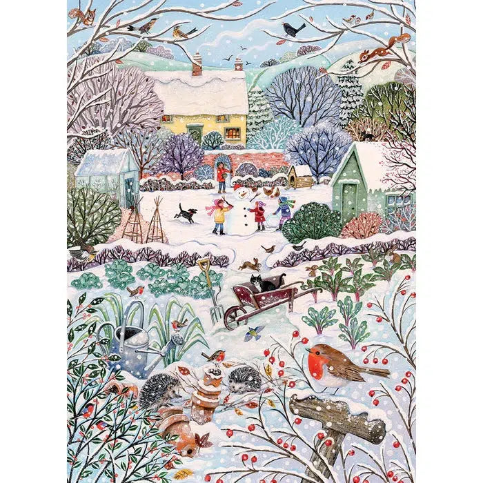 Winter Holidays 500 Piece Jigsaw Puzzle Cobble Hill