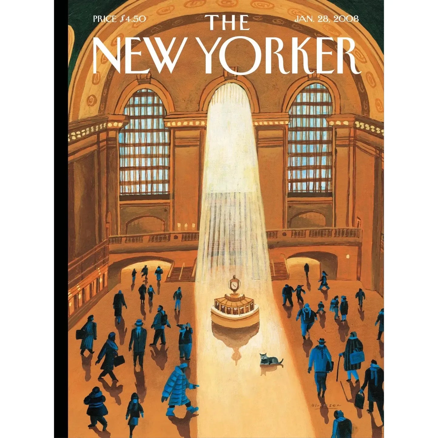 Winter Pleasures The New Yorker 500 Piece Jigsaw Puzzle NYPC