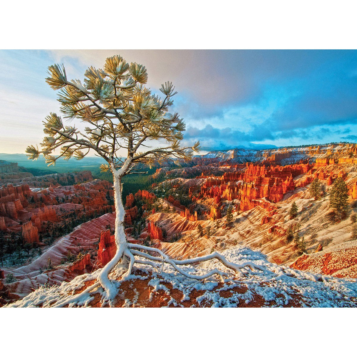 Winter Sunrise 1000 Piece Jigsaw Puzzle Eurographics