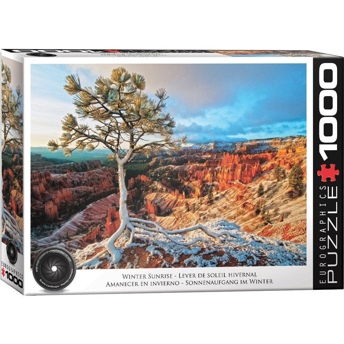 Winter Sunrise 1000 Piece Jigsaw Puzzle Eurographics