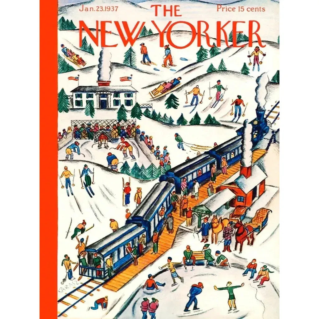 Winter Weekend 1000 Piece Jigsaw Puzzle NYPC