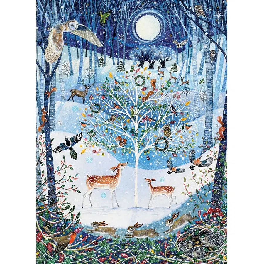 Winter Woodland 500 Piece Jigsaw Puzzle Cobble Hill