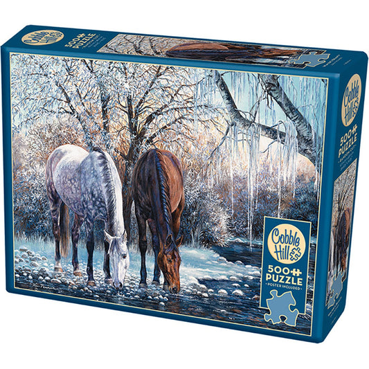 Winter's Beauty 500 Piece Jigsaw Puzzle Cobble Hill