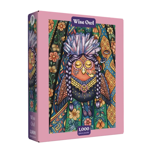 Wise Owl 1000 Piece Jigsaw Puzzle Puzzledly