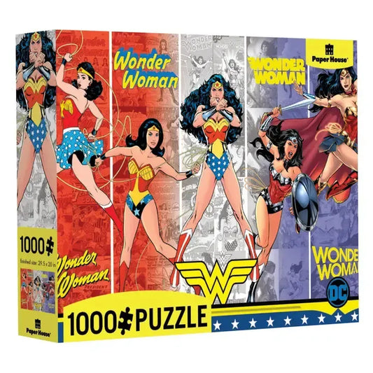 Wonder Woman Generations 1000 Piece Jigsaw Puzzles Paper House