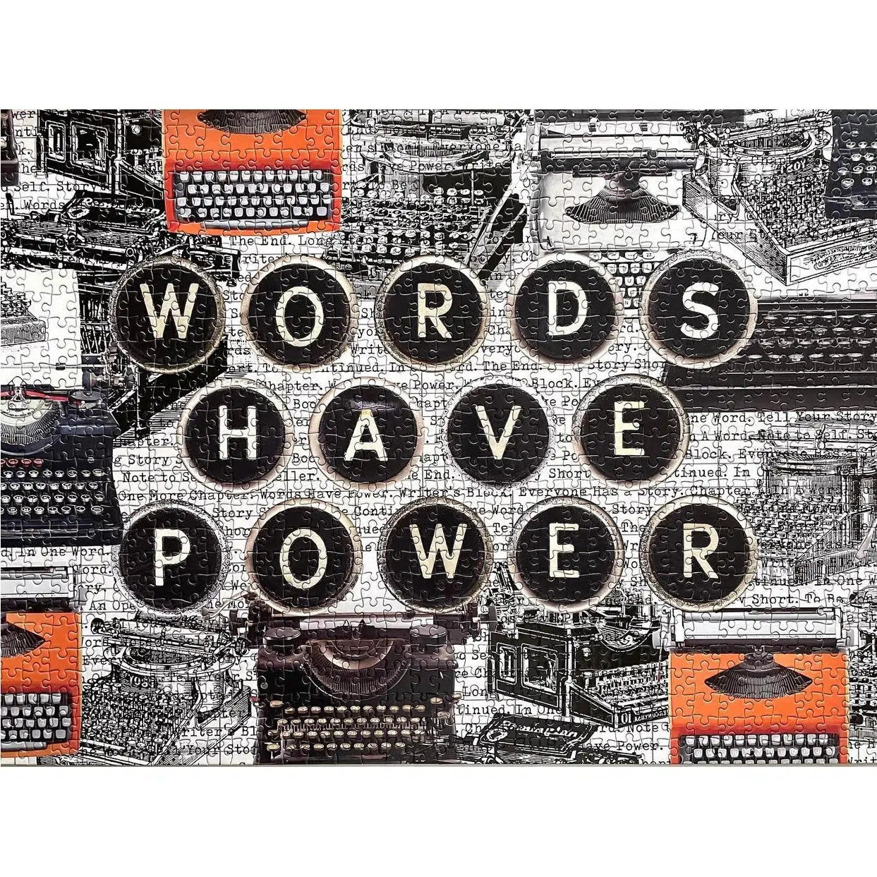 Words Have Power 1000 Piece Jigsaw Puzzle Gibbs Smith