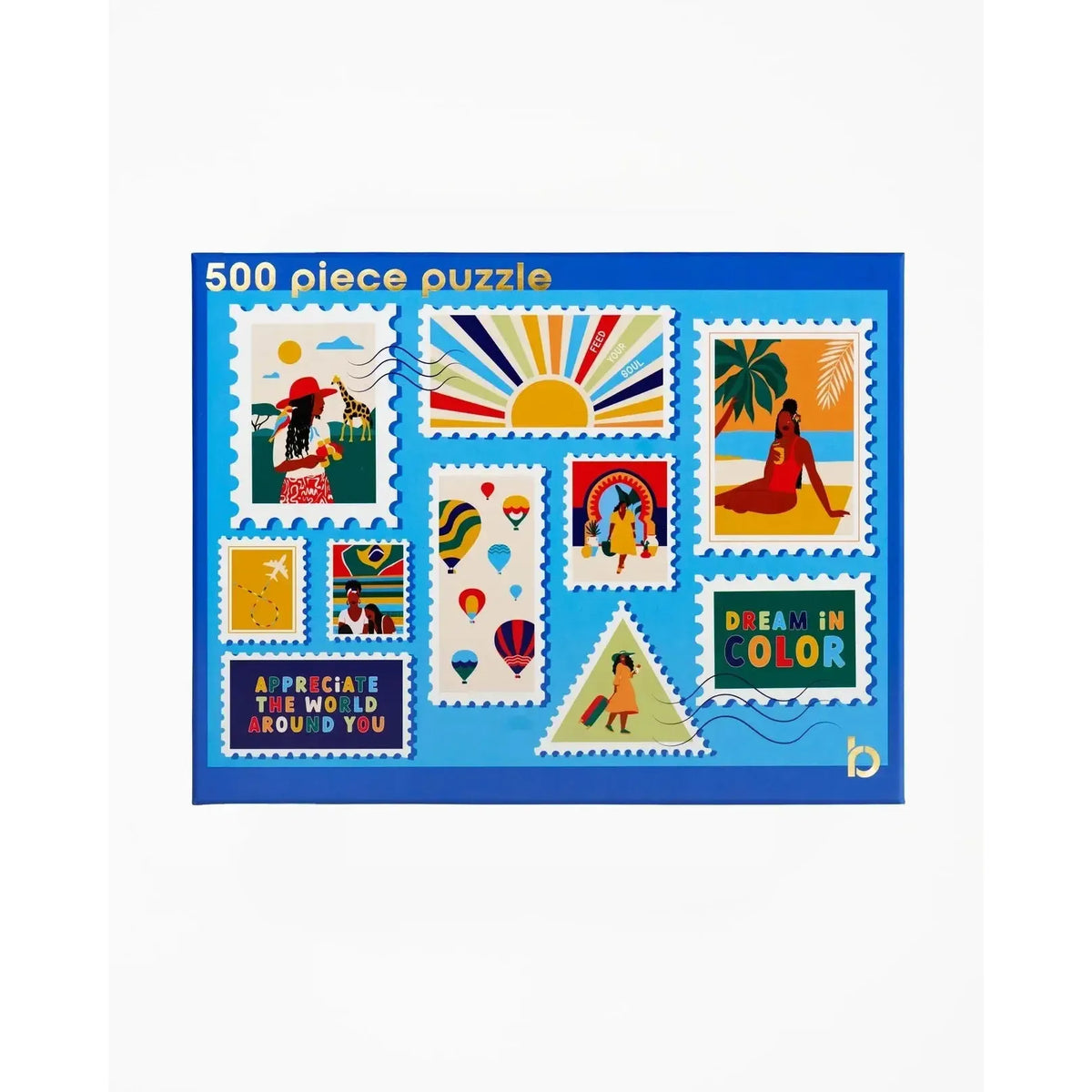 World Traveler 500 Piece Soft Touch Jigsaw Puzzle Be Rooted