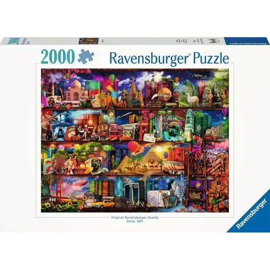 World of Books 2000 Piece Jigsaw Puzzle Ravensburger