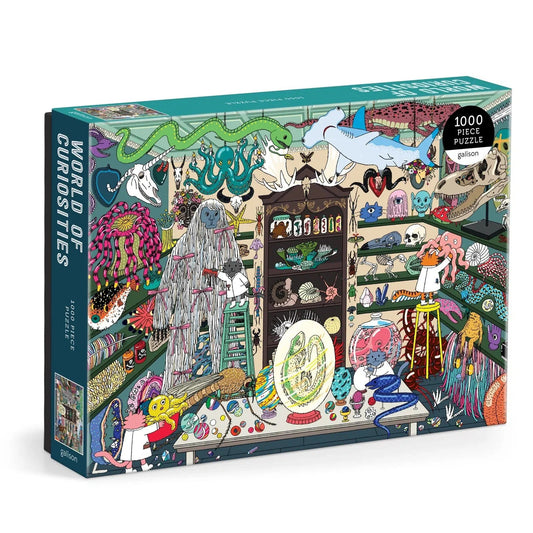 World of Curiosities 1000 Piece Jigsaw Puzzle Galison