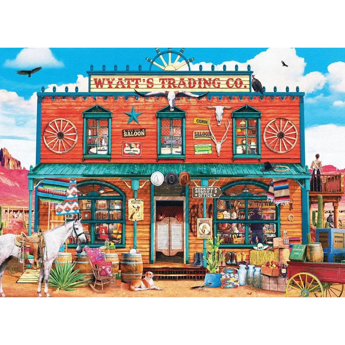 Wyatt's Trading Co 1000 Piece Jigsaw Puzzle Eurographics