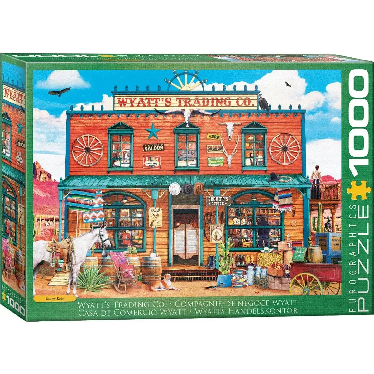 Wyatt's Trading Co 1000 Piece Jigsaw Puzzle Eurographics